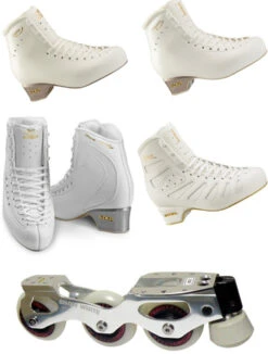 Edea Snow White Skate Package Sizes 225, 230, 265,270,275,280